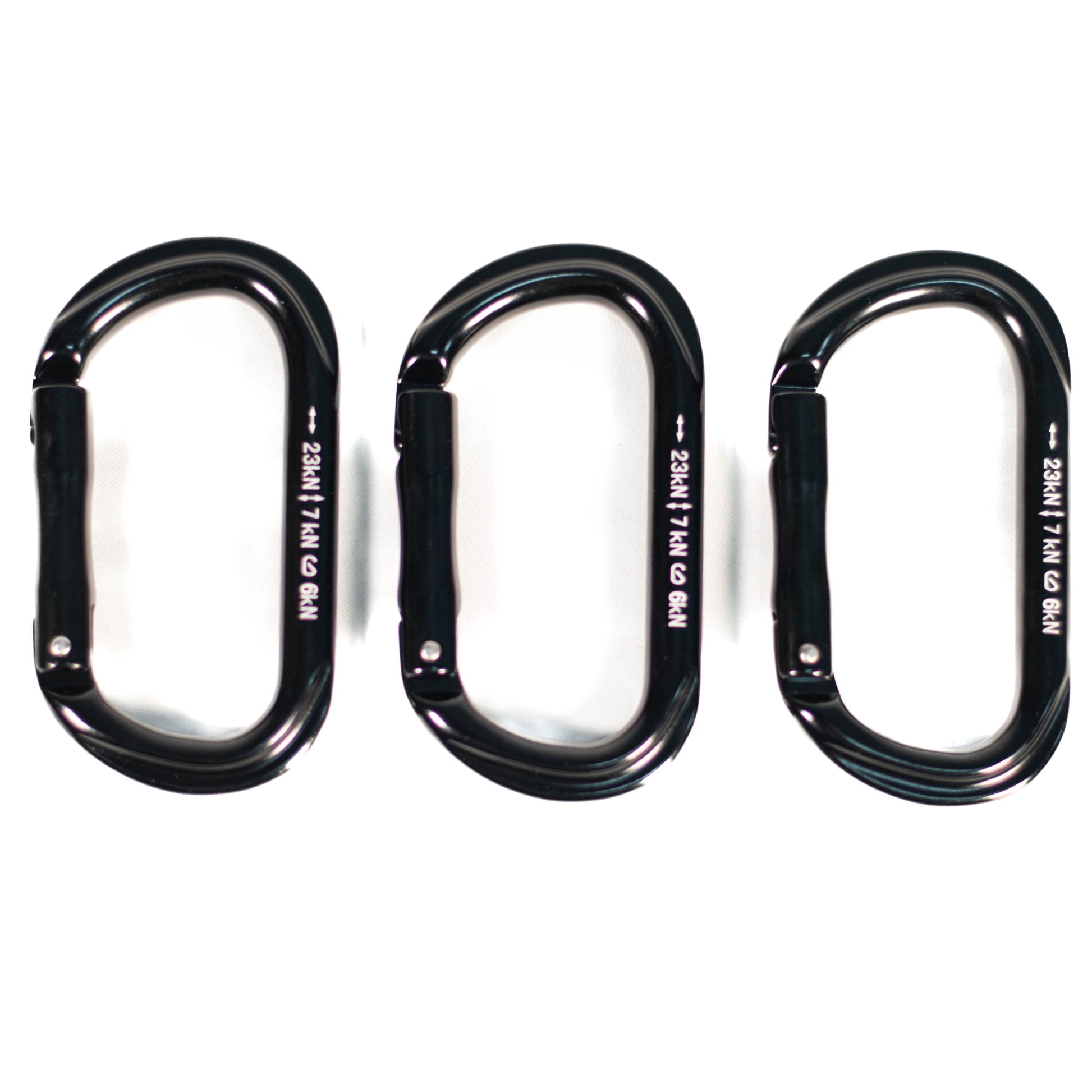 Carabiners Carabiners 3 carabiners Etched 