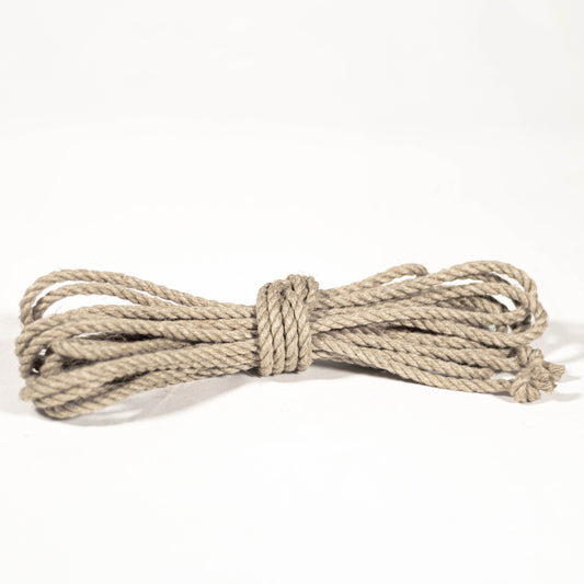 Linen Hemp *NEW* Shibari Rope Single Length 